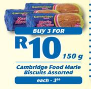 Cambridge Food Marie Biscuits-Each