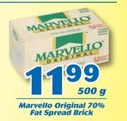 Marvello Original 70% Fat Spread Brick-500g
