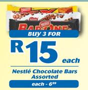 Nestle Chocolate Bars-Each