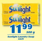 Sunlight Laundry Soap-500g Each