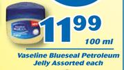 Vaseline Blueseal Petroleum Jelly Assorted-100ml