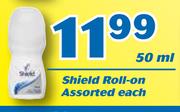 Shield Roll On Assorted-50ml