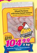 Supreme Frozen Mixed Chicken Portions-4Kg