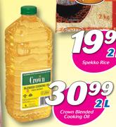 Crown Blended Cooking Oil-2Ltr