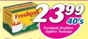 Freshpak Rooibos Tagless Teabags-40's