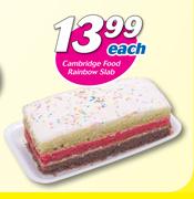 Cambridge Food Rainbow Slab-Each