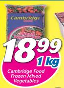 Cambridge Food Frozen Mixed Vegetables-1Kg