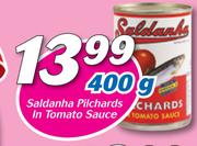 Saldanha Pilchards In Tomato Sauce-400g