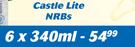 Castle Lite NRBs-6 x 340ml