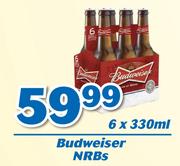 Budweiser NRBs-6 x 330ml