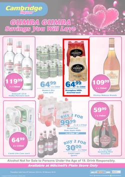 Cambridge Liquor Mitchells Plain : February Mid Month (7 Feb - 19 Feb 2019), page 1