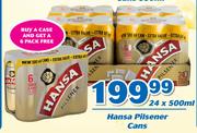 Hansa Pilsener Cans-24X500ml