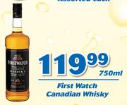 First Watch Canadian Whisky-750ml