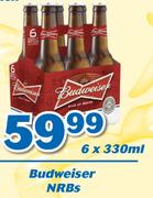 Budweiser NRBs-6 x 330ml