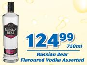 Russian Bear Flavoured Vodka Assorted-750ml