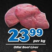 Offal Beef Liver-Per kg