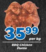 BBQ Chicken Flattie-Per kg