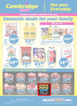 Cambridge Food Mitchells Plain : March Mid Month (7 Mar - 19 Mar 2019), page 1