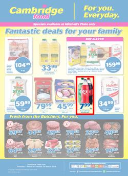 Cambridge Food Mitchells Plain : March Mid Month (7 Mar - 19 Mar 2019), page 1