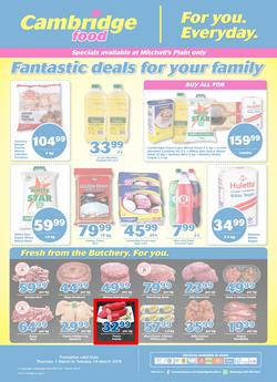 Cambridge Food Mitchells Plain : March Mid Month (7 Mar - 19 Mar 2019), page 1