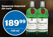 Tanqueray Imported Gin-750ml Each