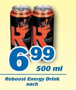 Reboost Energy Drink-500ml Each
