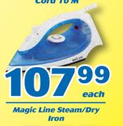 Magic Line Steam/ Dry Iron-Each