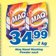 Maq Hand Washing Powder-2kg Each