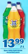 0Spar-Letta Soft Drink-2L Each