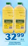 0Crown Blended Cooking Oil-2L Each