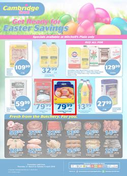 Cambridge Food Mitchells Plain : March Month End (21 Mar - 9 Apr 2019), page 1