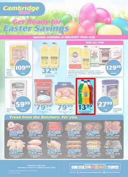 Cambridge Food Mitchells Plain : March Month End (21 Mar - 9 Apr 2019), page 1