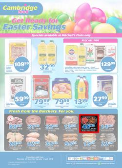 Cambridge Food Mitchells Plain : March Month End (21 Mar - 9 Apr 2019), page 1