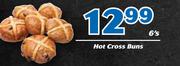 Hot Cross Buns-6's Piece