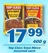 Top Class Soya Mince Assorted-400g Each