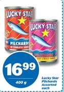 1 Lucky Star Pilchards Assorted-400g Each