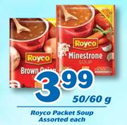 Royco Packet Soup Assorted-50/60g Each