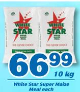 1 White Star Super Maize Meal-10Kg Each