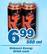 Reboost Energy Drink-500ml Each