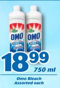 Omo Bleach Assorted-750ml Each