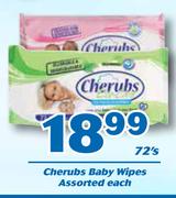 Cherbus Baby Wipes Assorted-72's Each