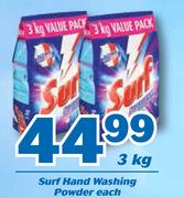 Surf Hand Washing Powder-3Kg Each