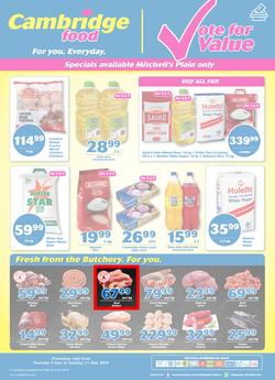 Cambridge Food Mitchells Plain : May Mid Month (9 May - 21 May 2019), page 1