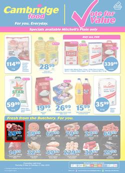 Cambridge Food Mitchells Plain : May Mid Month (9 May - 21 May 2019), page 1