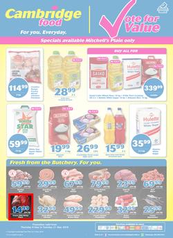 Cambridge Food Mitchells Plain : May Mid Month (9 May - 21 May 2019), page 1