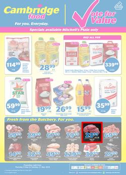 Cambridge Food Mitchells Plain : May Mid Month (9 May - 21 May 2019), page 1
