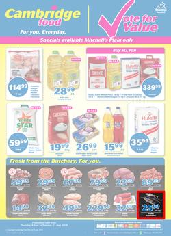 Cambridge Food Mitchells Plain : May Mid Month (9 May - 21 May 2019), page 1