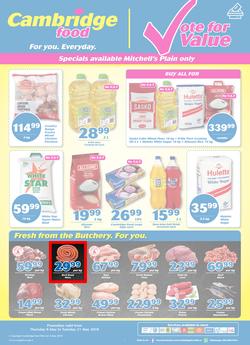 Cambridge Food Mitchells Plain : May Mid Month (9 May - 21 May 2019), page 1