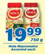 Nola Mayonnaise-750g Each