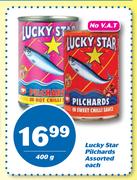 Lucky Star Pilchards-400g Each